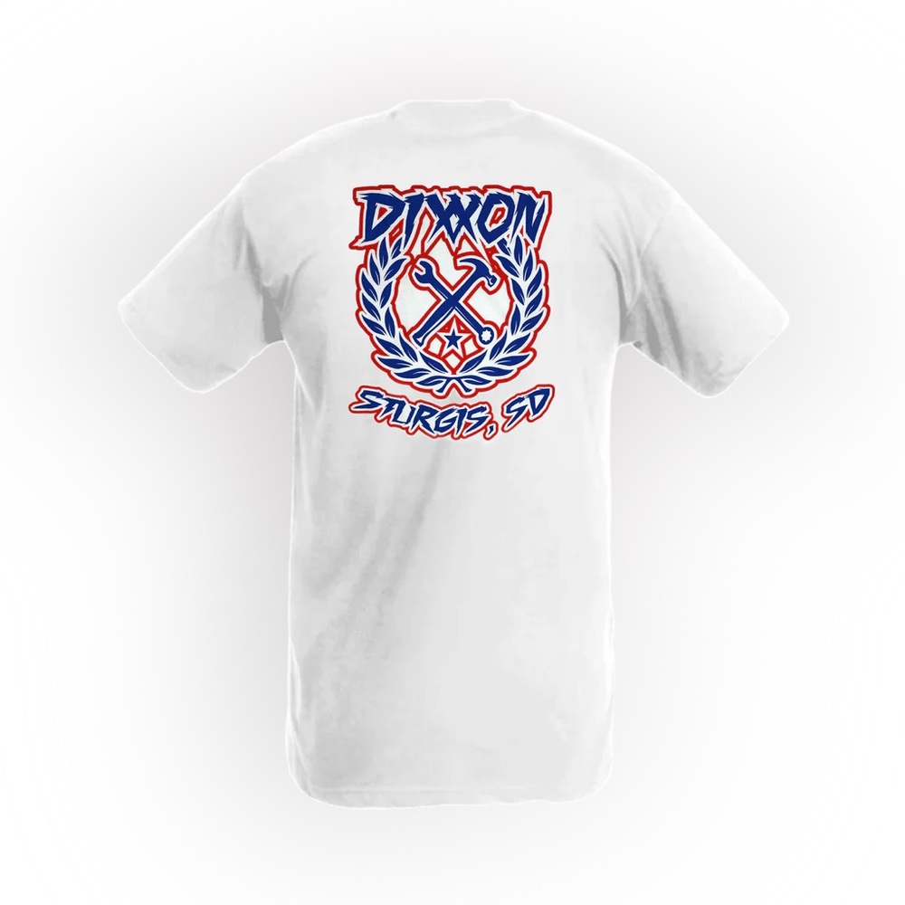 DIXXON Sturgis USA Sketchy Crest T-Shirt